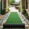3 x 16FT 0.6"artificial turf with drainage holes - perfect for pet friendly garden landscapes, indoor/outdoor use