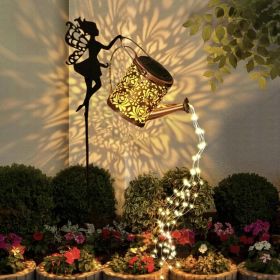 2PCS Solar Garden Decorative Lamp, Outdoor Landscape Lamp, Torch Lamp, Outdoor Lighting Lamp, Party Atmosphere Lamp, Fairy Lamp, Suitable For Gardens, (Option: 1PCS-Warm colors)