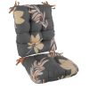 2Pcs/Set 1Pc Back Cushion and 1Pc Seat Cushion Rocking Chair Cushion Upper And Lower Back And Seat Sets