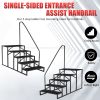 Hot Tub Steps Outdoor, 2 RV Steps with Handrail, Portable RV Stairs 3 Step, Heavy Duty Truck Camper Steps Ladders for Travel Trailers, 5th Wheel